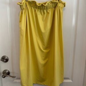 Susana Monaco Pull On Dress Size Small Yellow NWOT